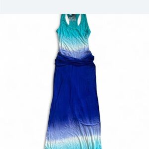 Young Fabulous & Broke Blue and Teal Ombre Maxi Dress